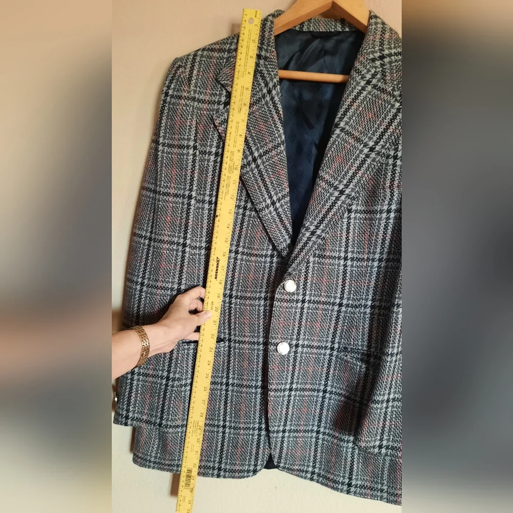 Vintage Tweed Cashmere Blazer